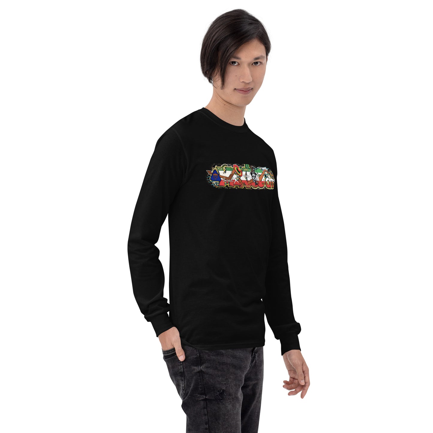 T-shirt à manches longues pour homme