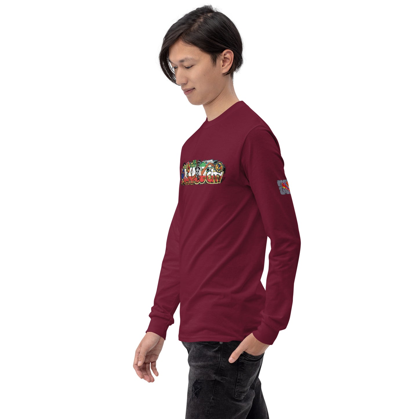 T-shirt à manches longues pour homme