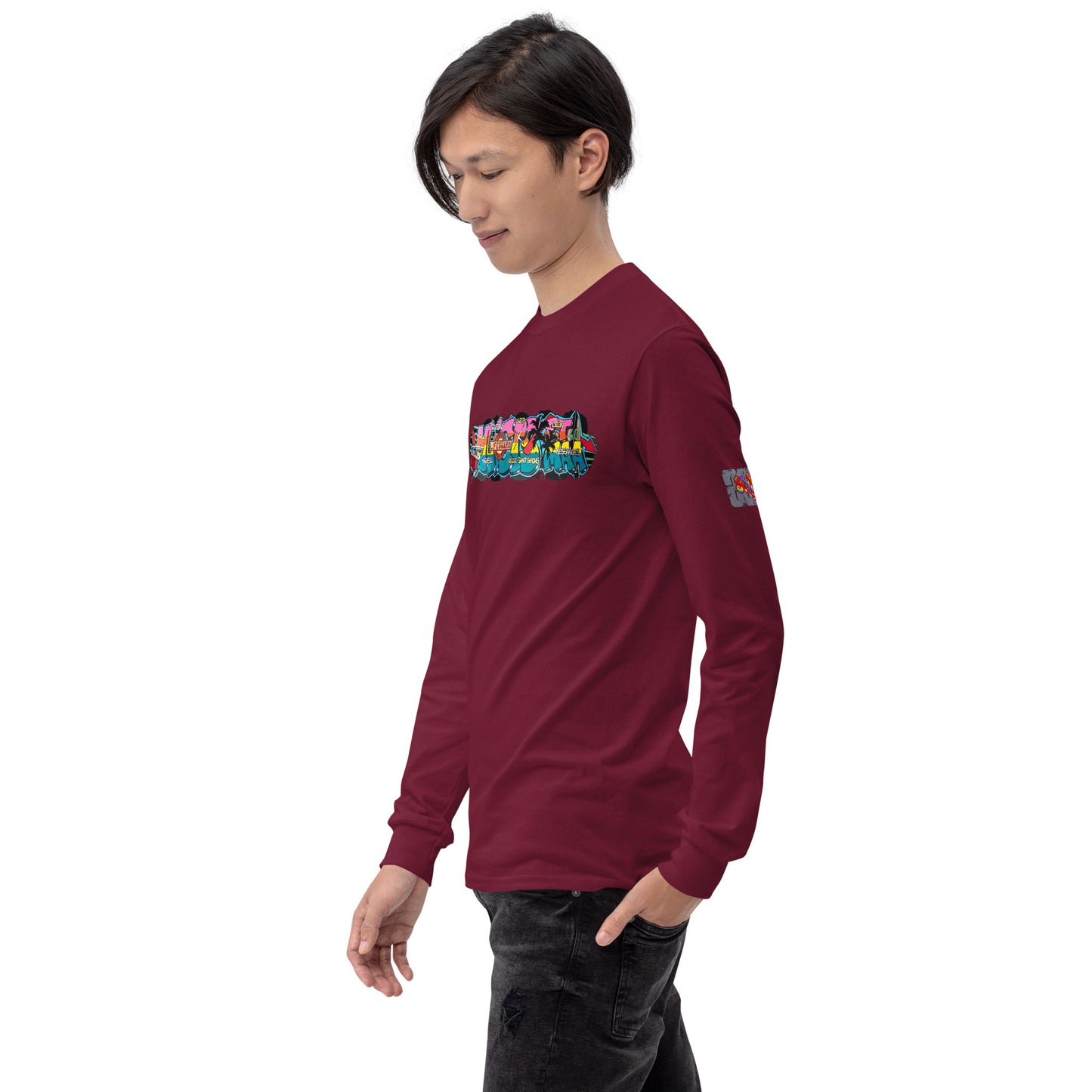 T-shirt à manches longues pour homme