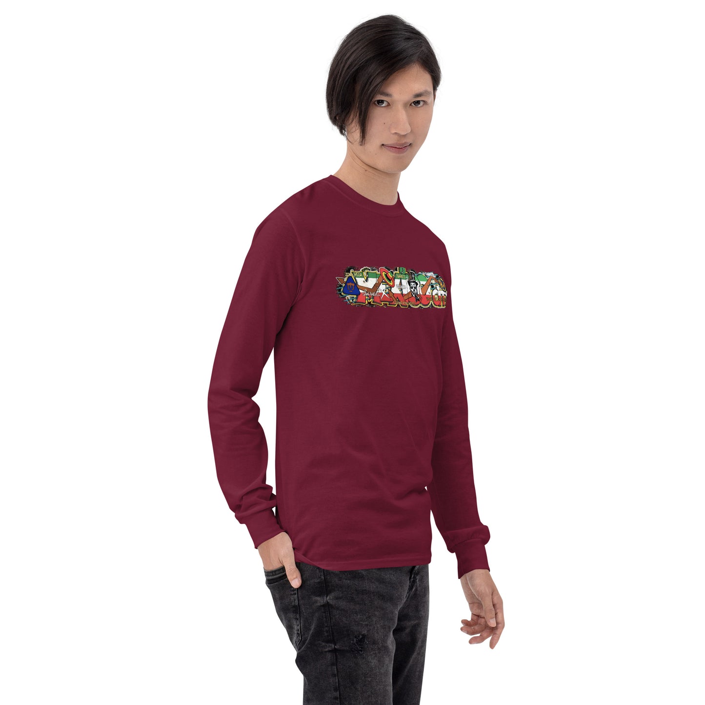 T-shirt à manches longues pour homme