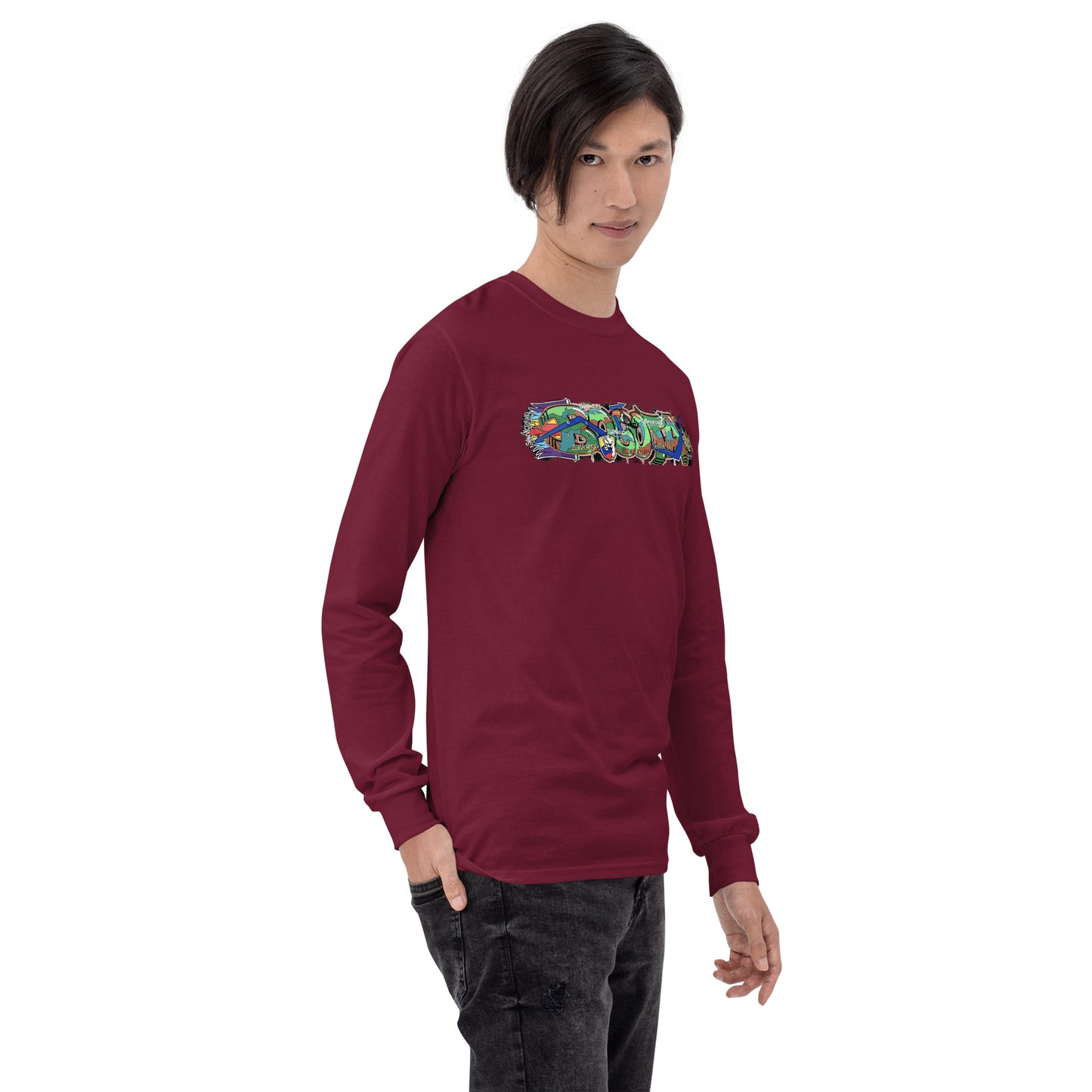 T-shirt à manches longues pour homme