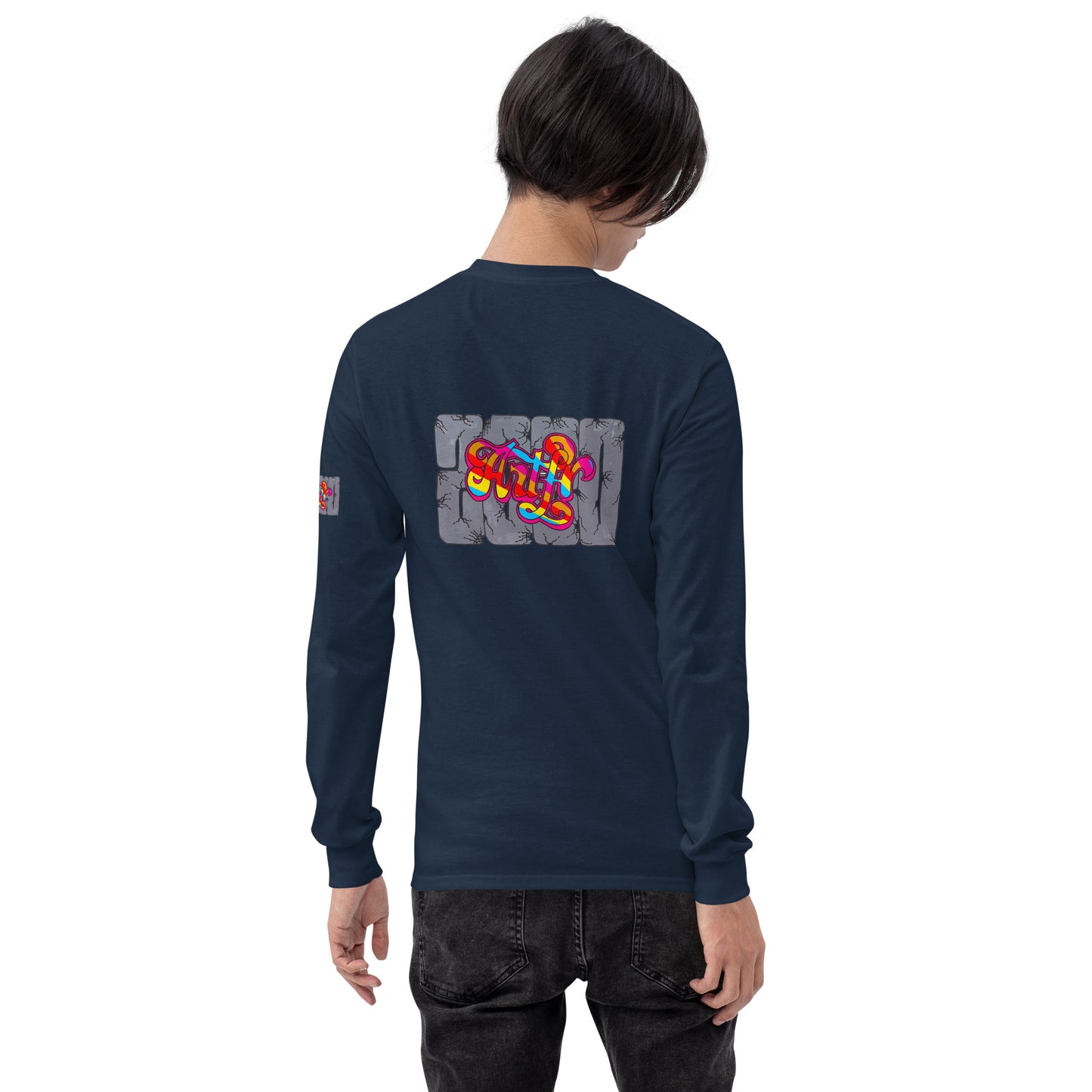 Men's long-sleeved t-shirt