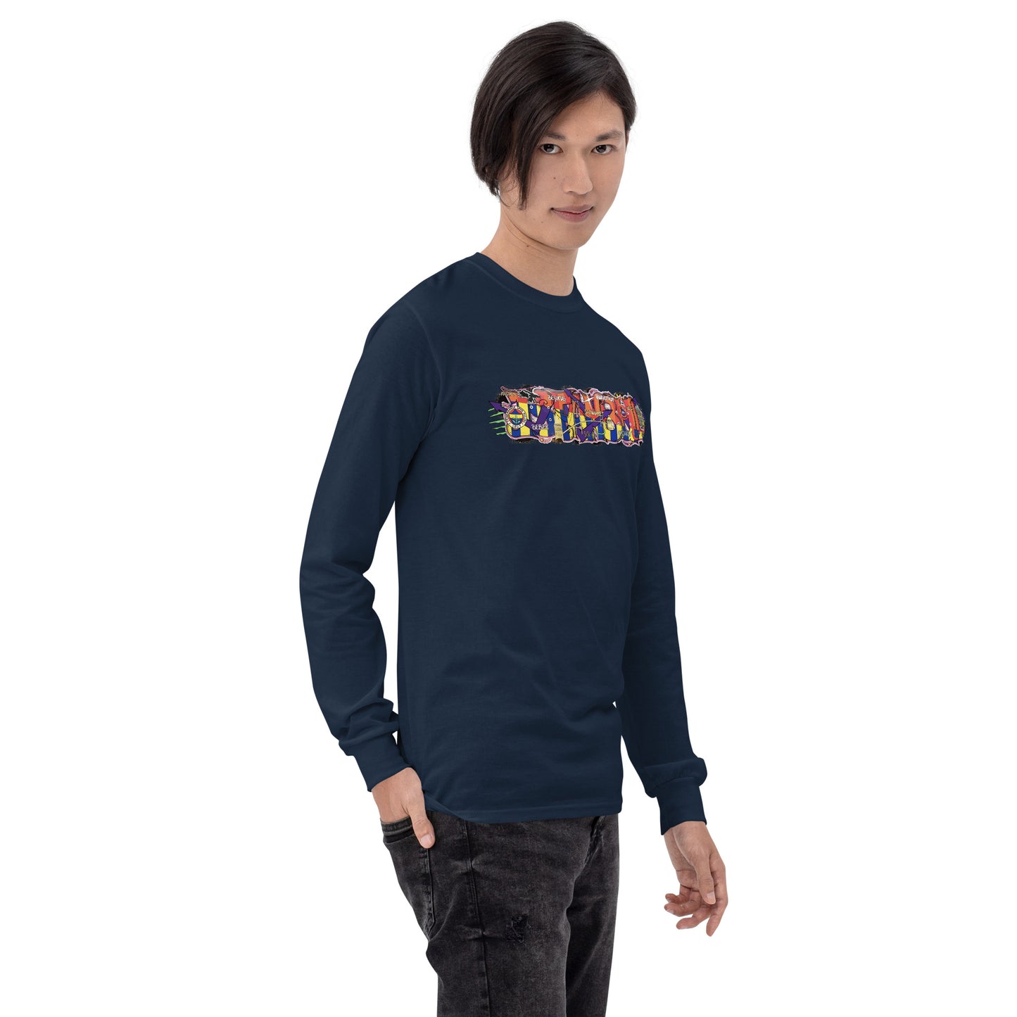 Men's long-sleeved t-shirt