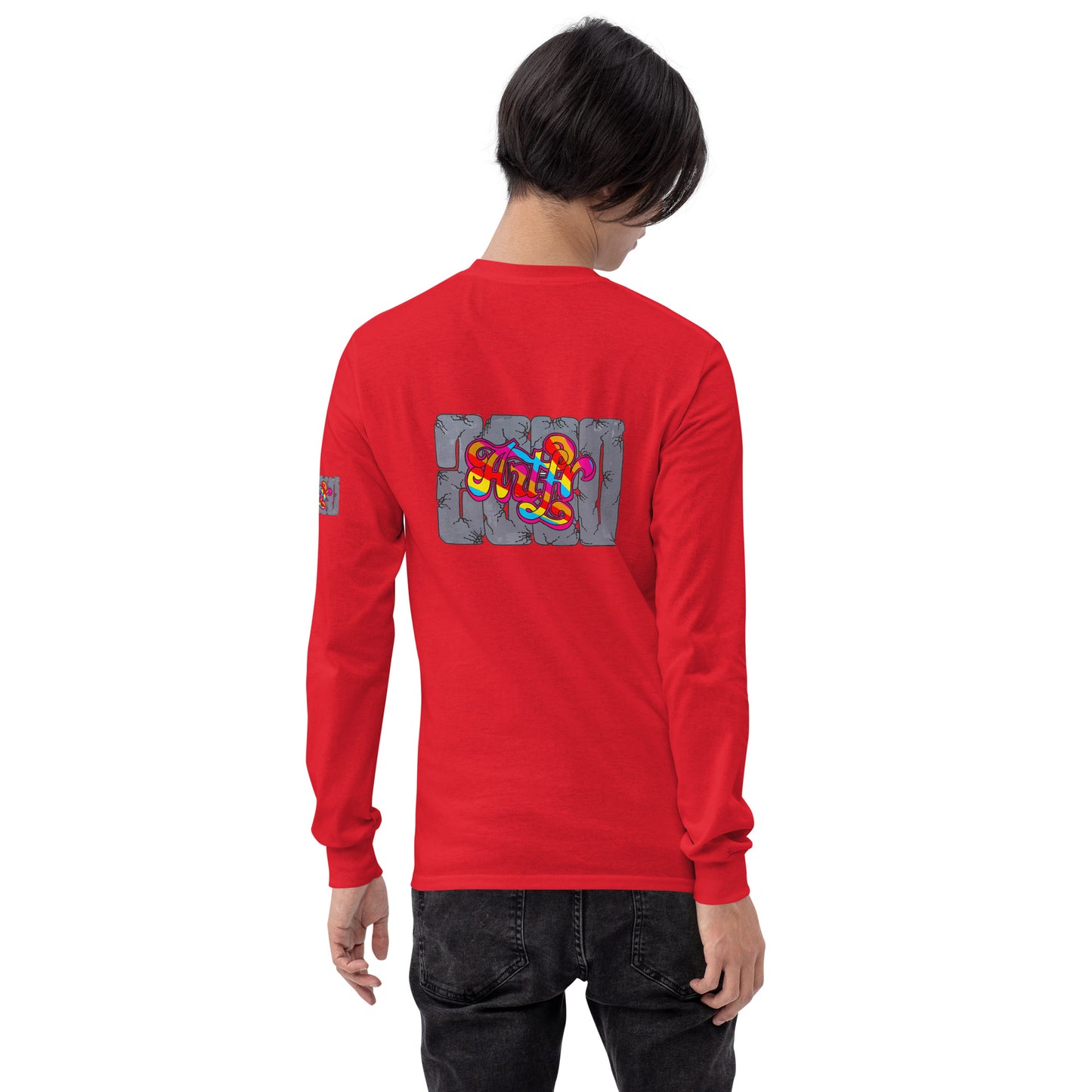 Men's long-sleeved t-shirt