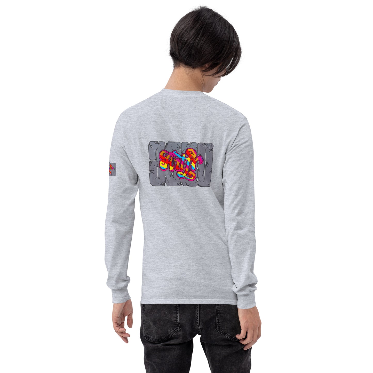 Men's long-sleeved t-shirt