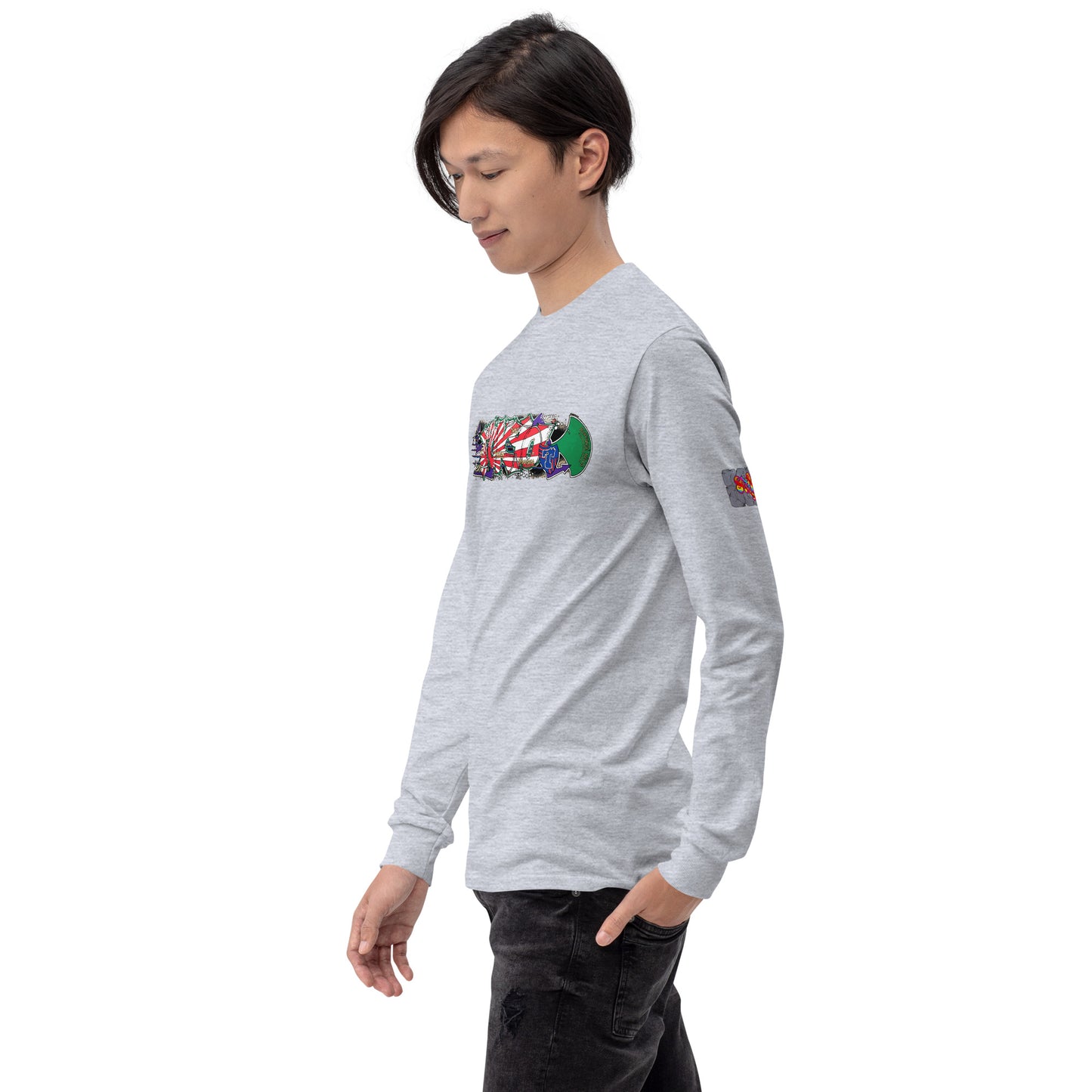 T-shirt à manches longues pour homme