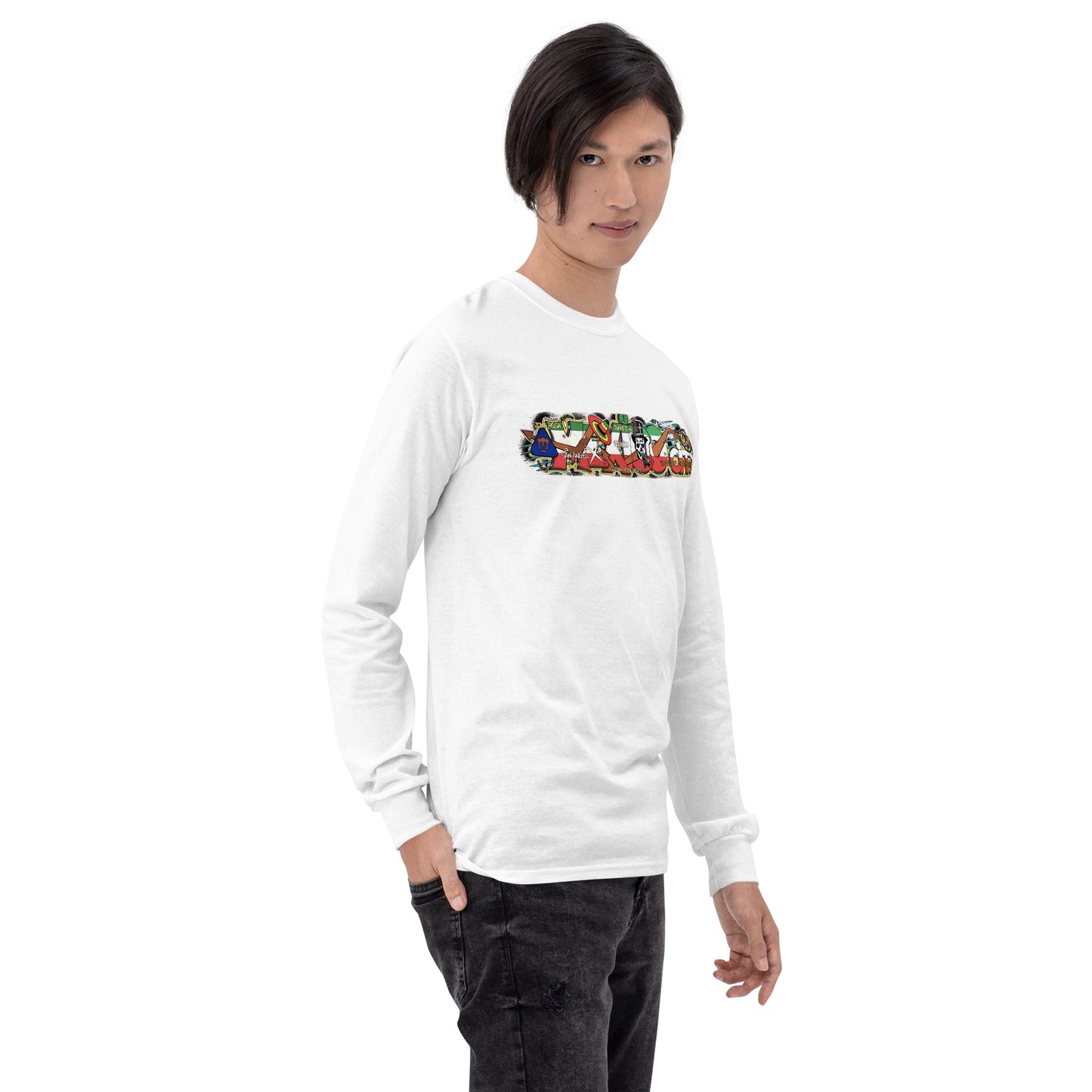 T-shirt à manches longues pour homme