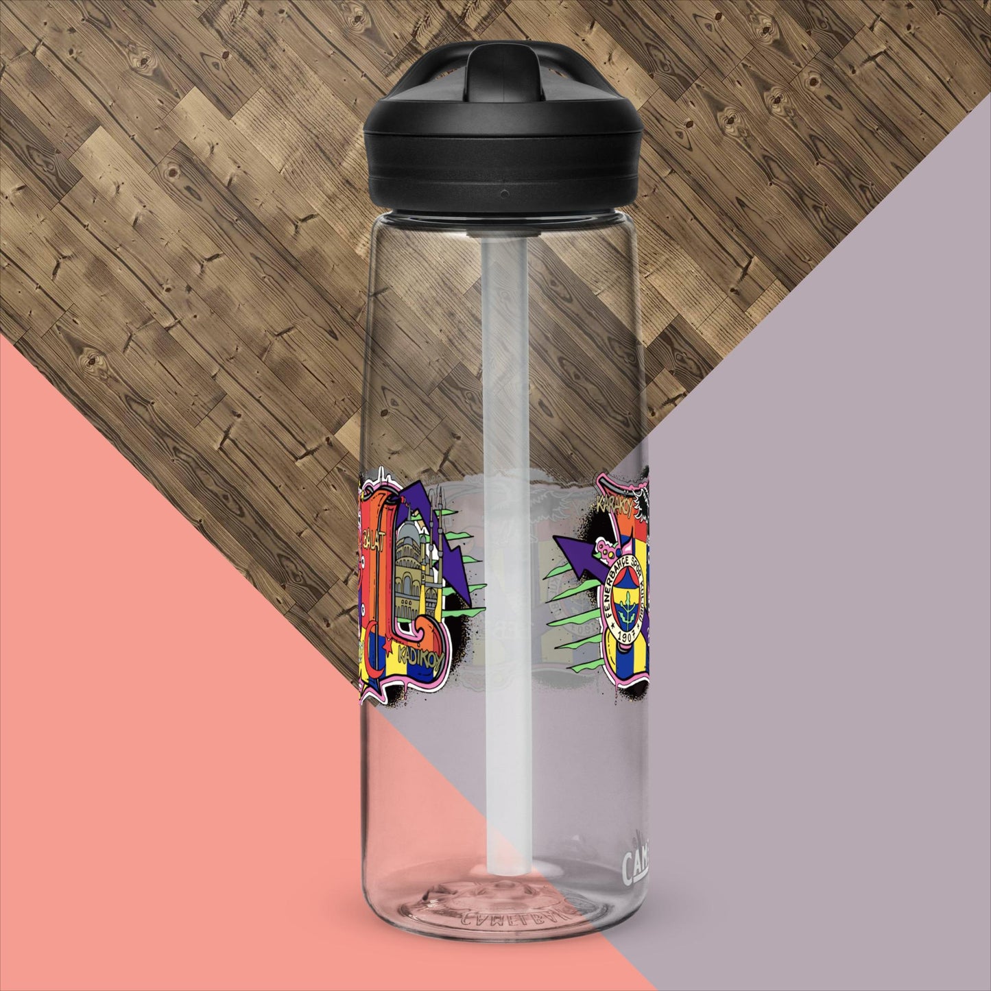 Sports water bottle