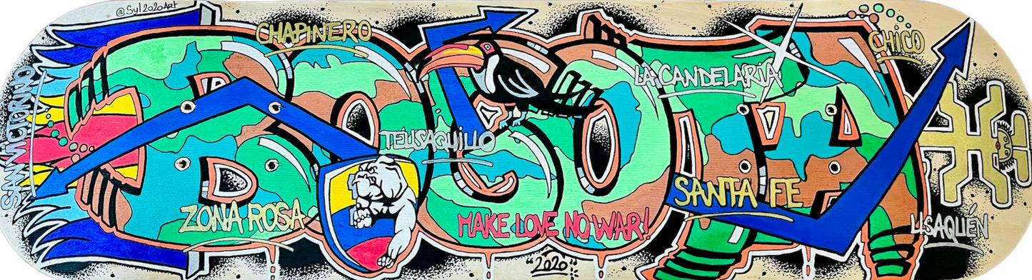 Skateboard Original Bogota by 2020
