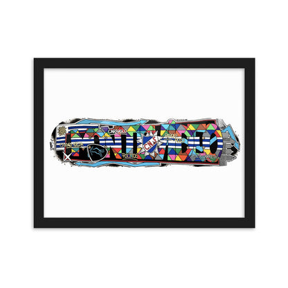 Poster en Papier Mat Encadré