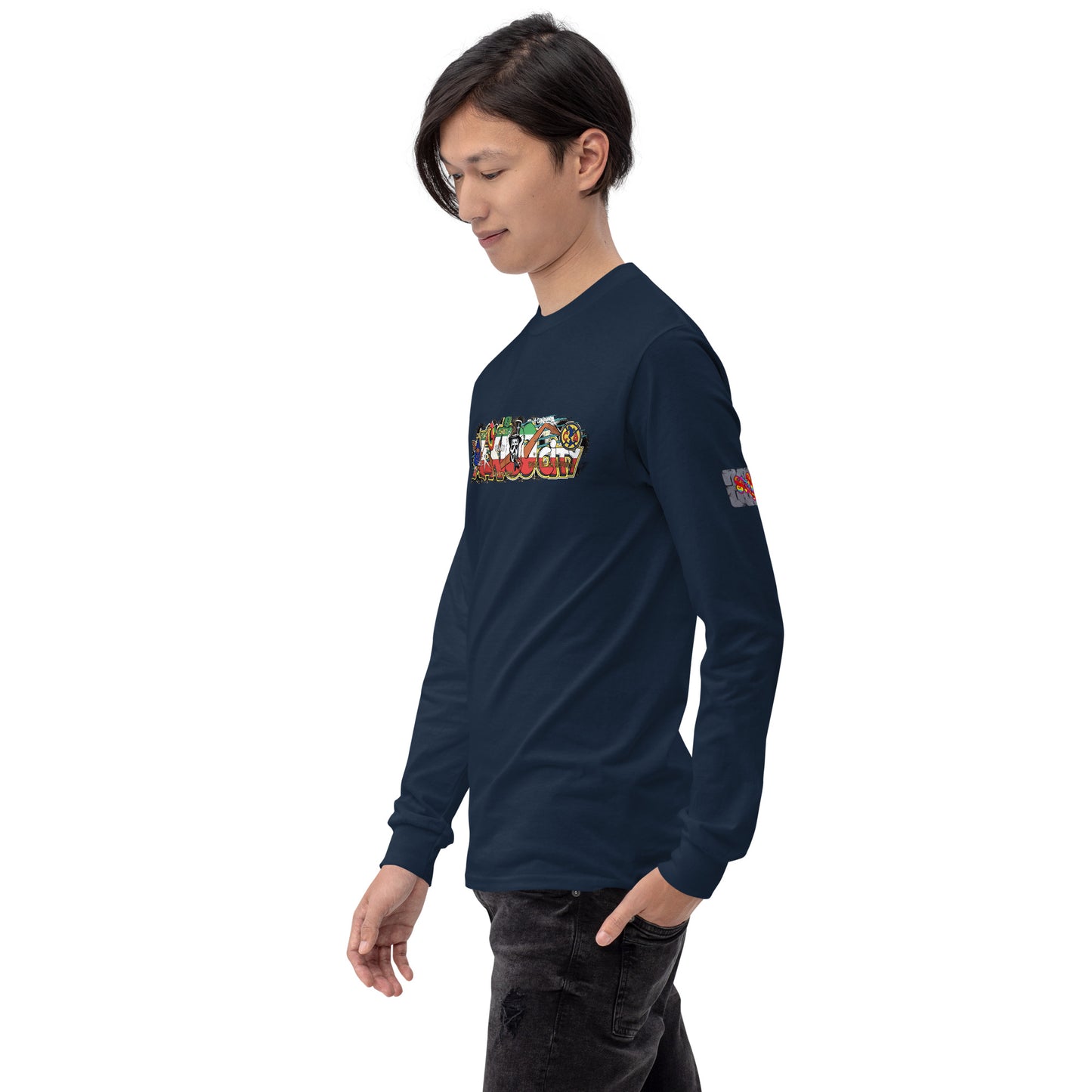 T-shirt à manches longues pour homme